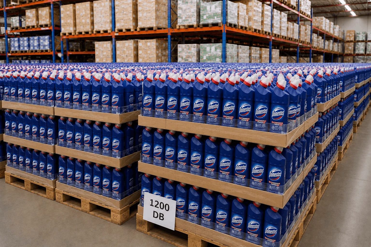 Domestos fertőtlenítő 1L — 1200 db