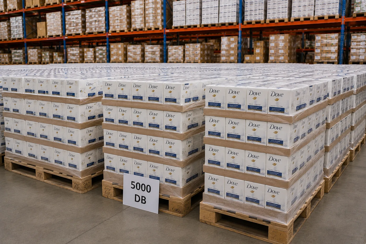 Dove krémszappan 100g — 5000 db