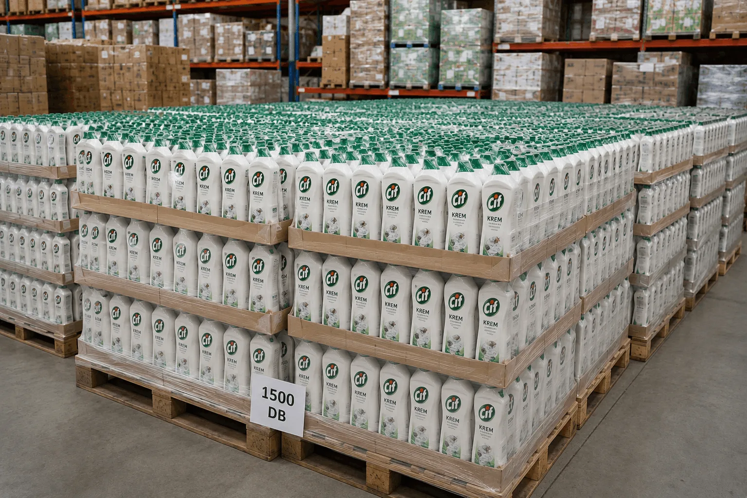 Cif súrolókrém 500ml — 1500 db